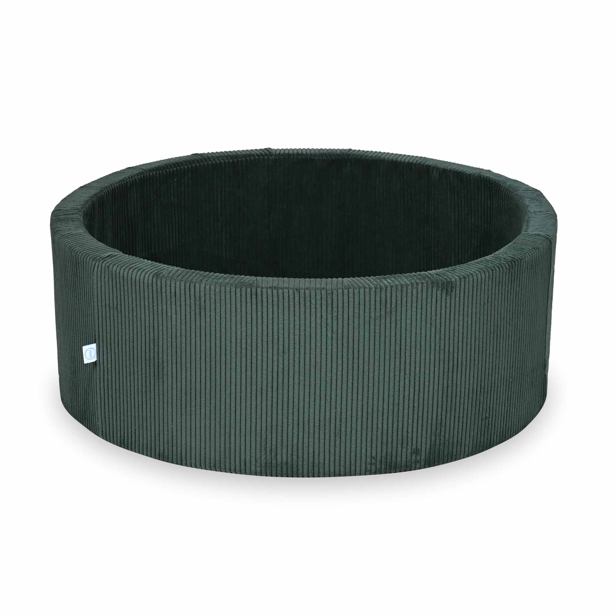 Ball Pit 110x40 Corduroy Green without balls