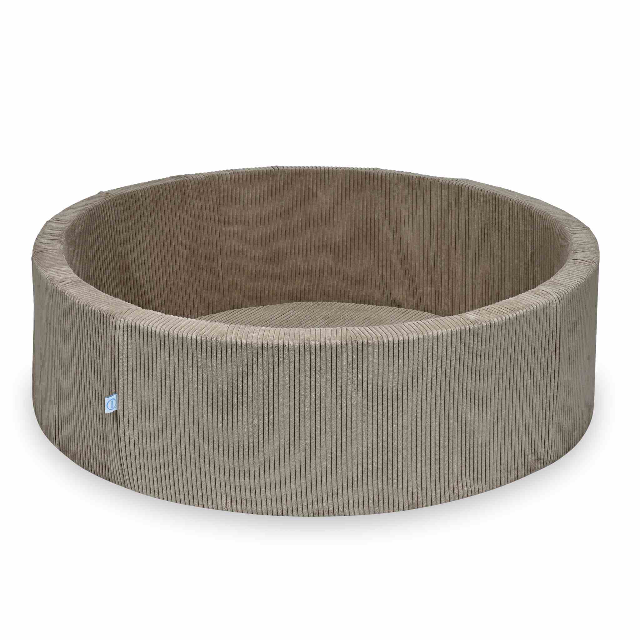 Bällebad 130x40 Kord Toffee ohne Bälle
