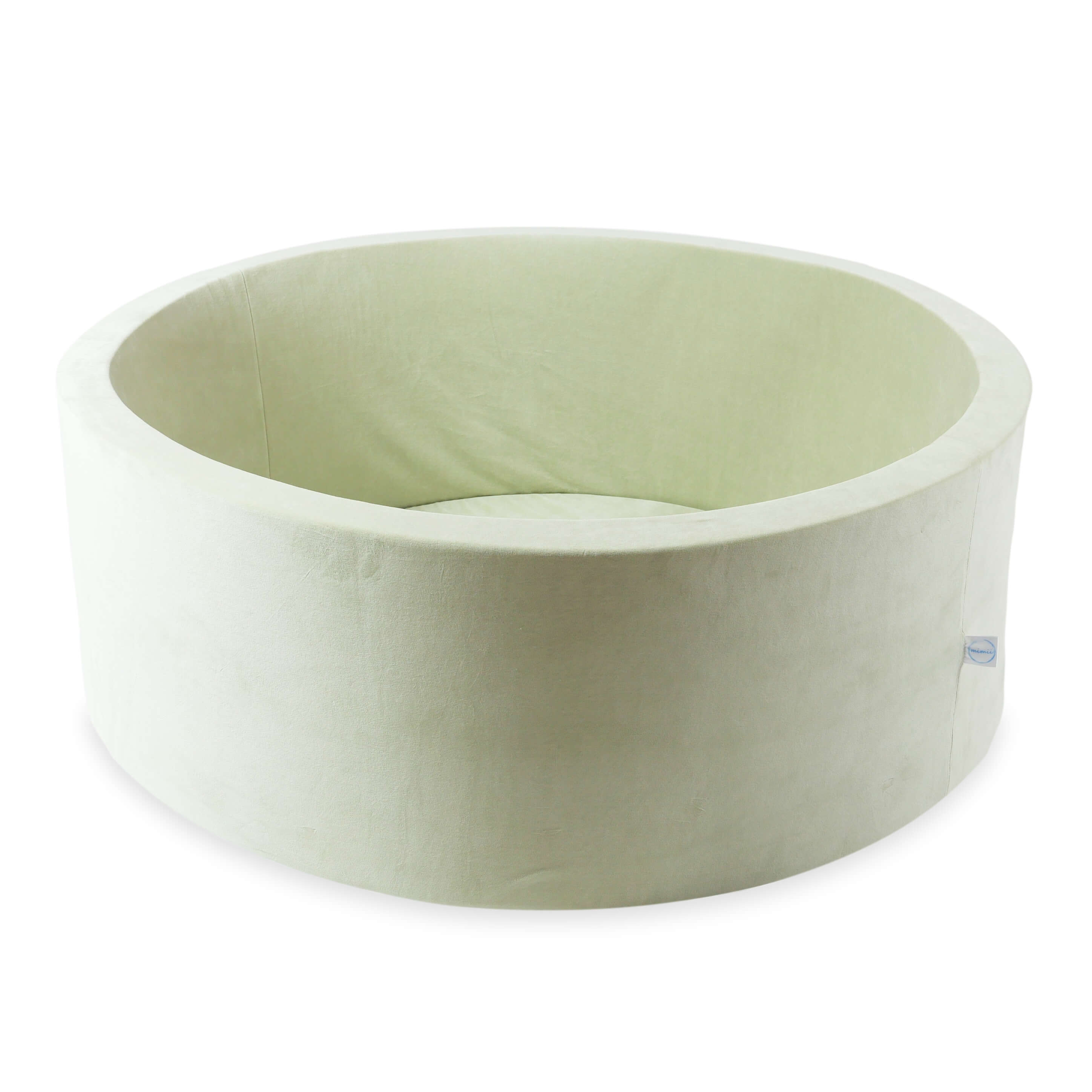 Velvet soft pistachio ball pit 110x40 cm without balls