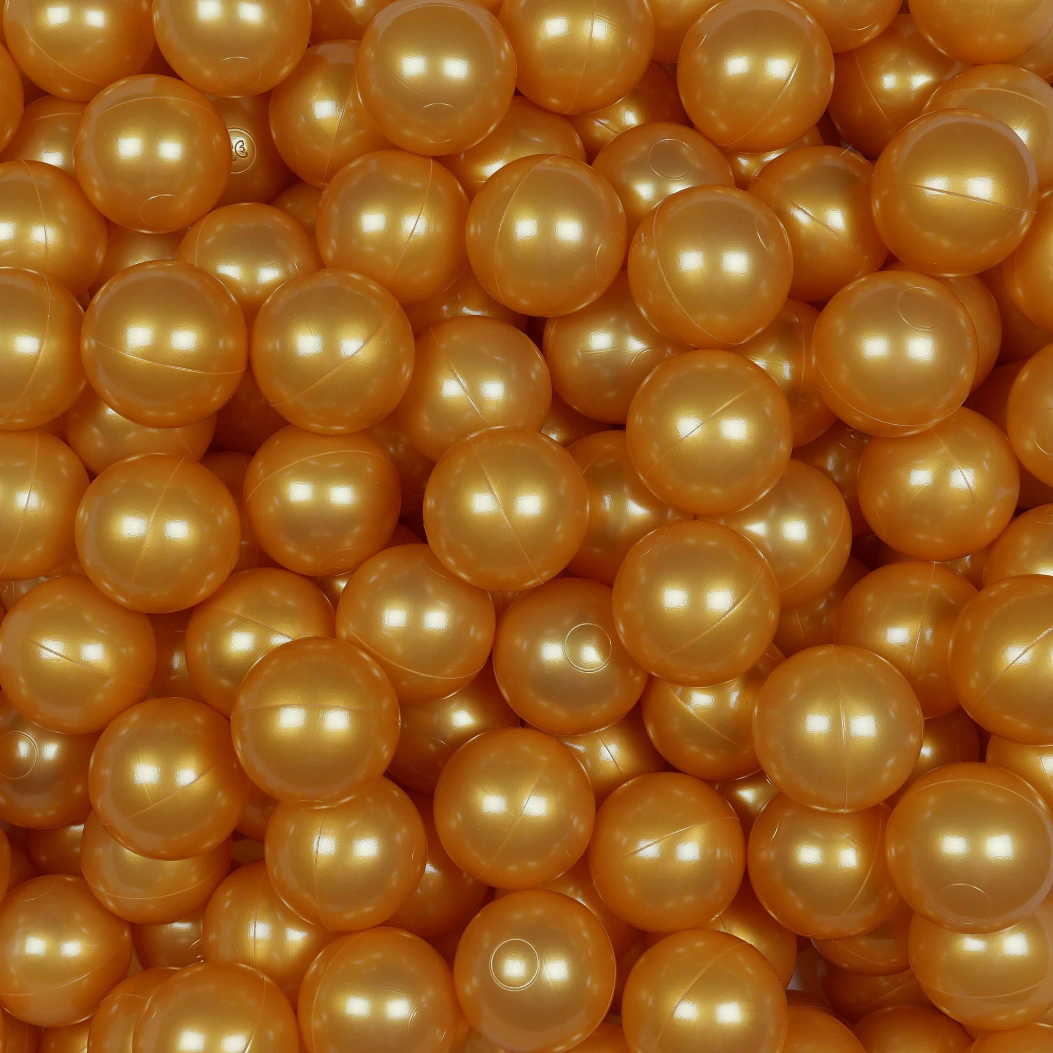 Balles de jeu ø7cm 50 pièces dore
