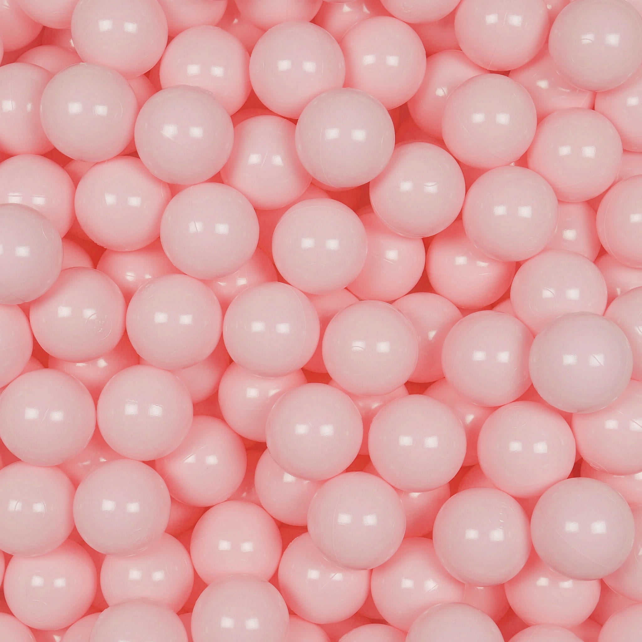 Balles de jeu ø7cm 100 pièces rose clair