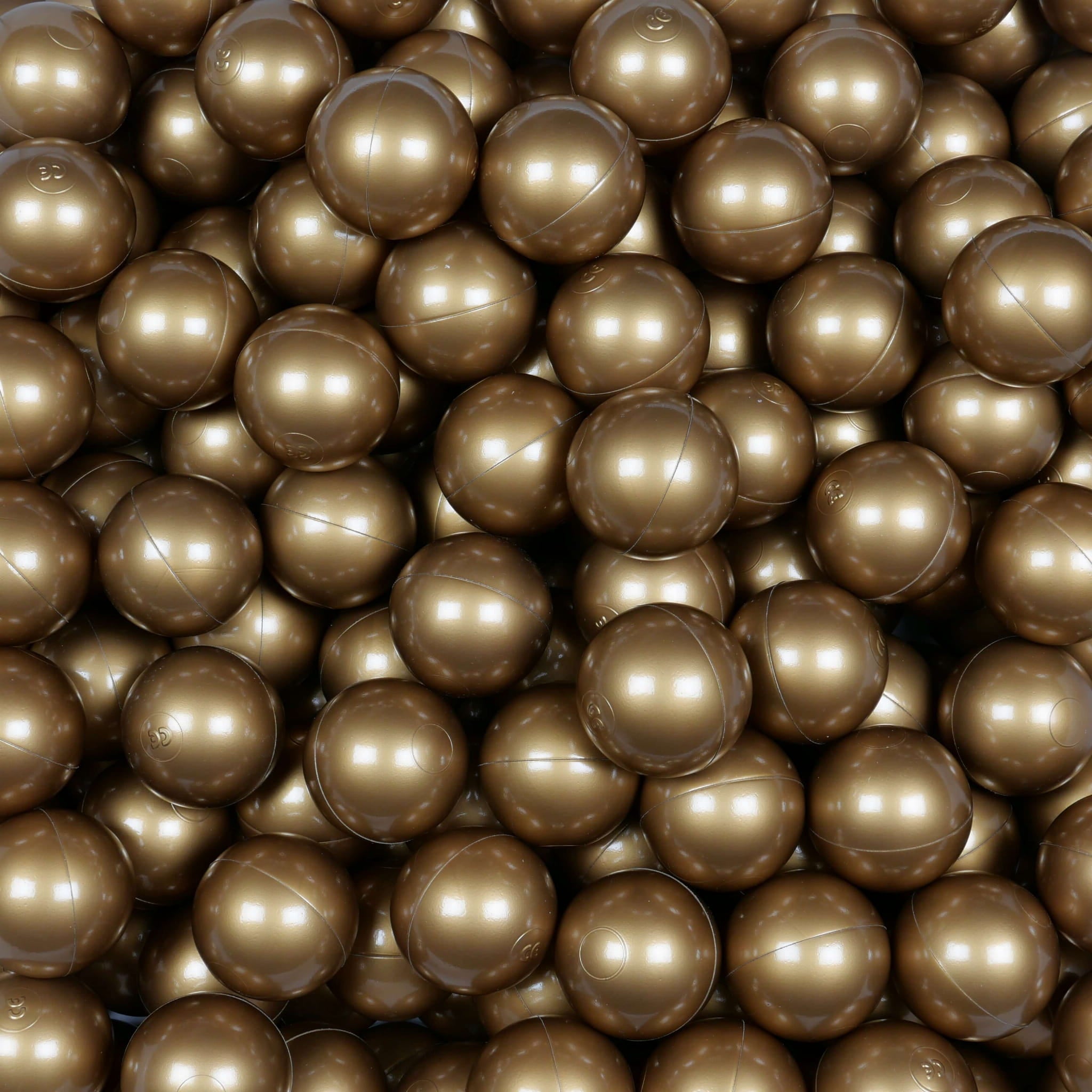 Game balls ø7cm 300 pieces old gold