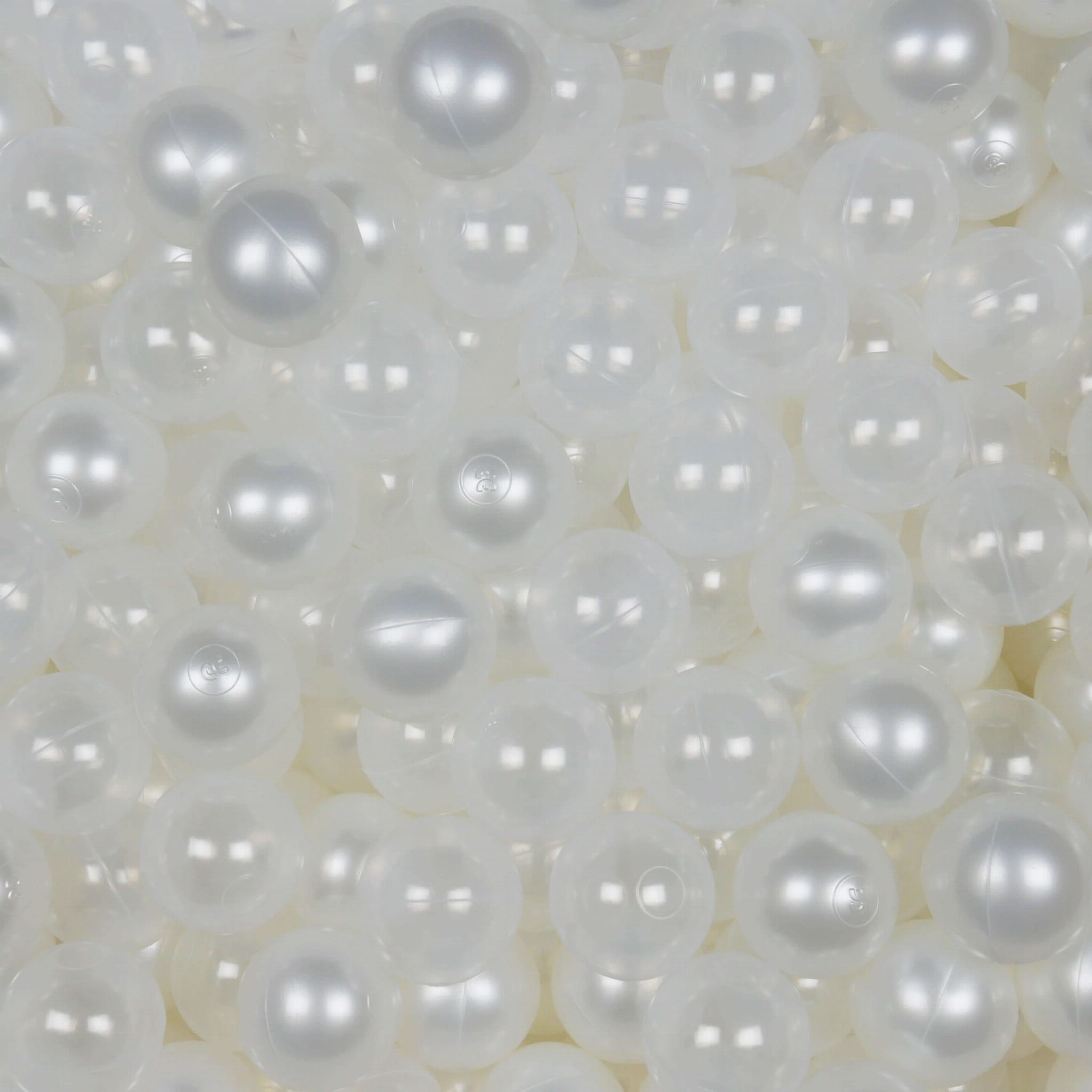 Balles de jeu ø7cm 300 pièces perle, transparent