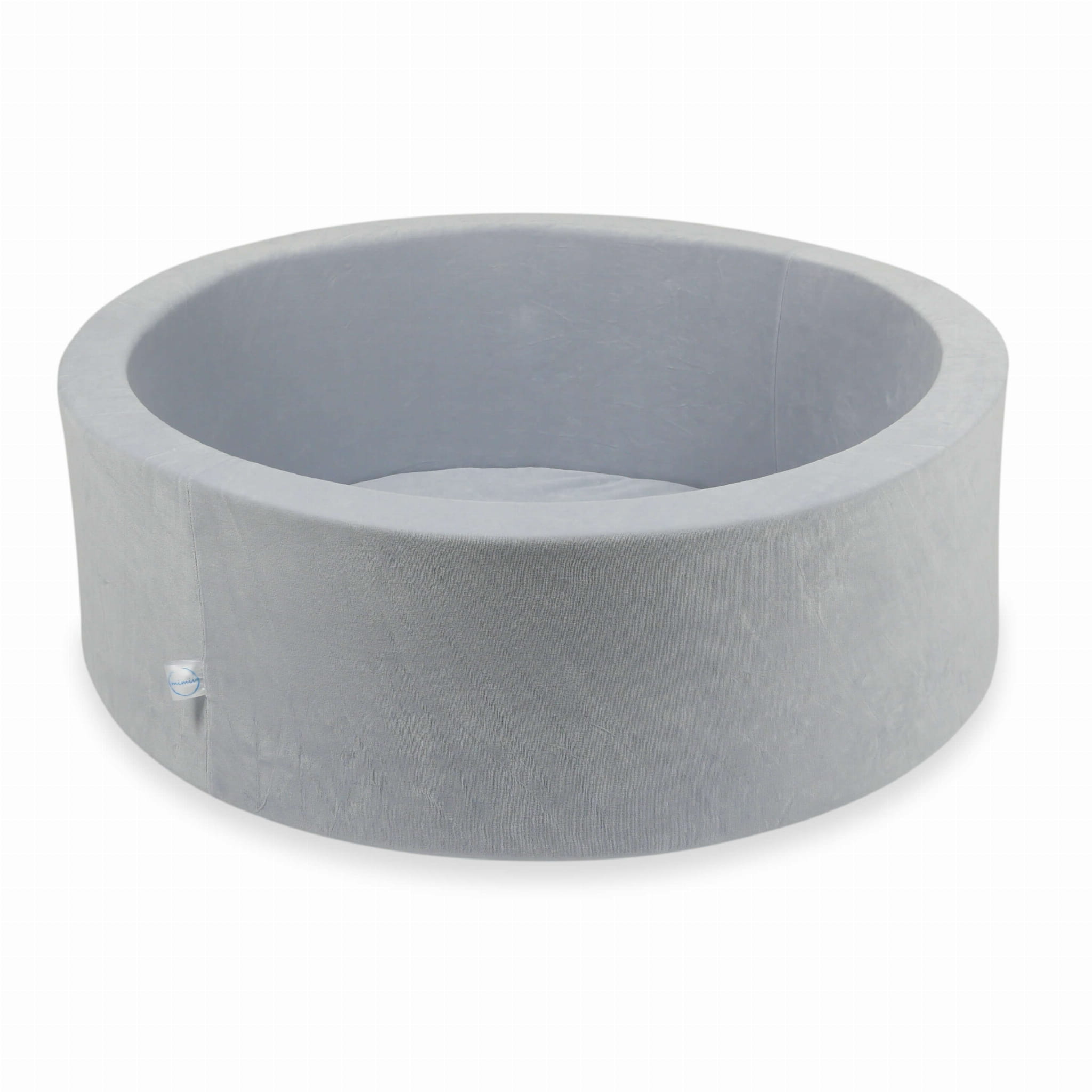 Ball Pit 90x30 Velvet Soft light gray without balls
