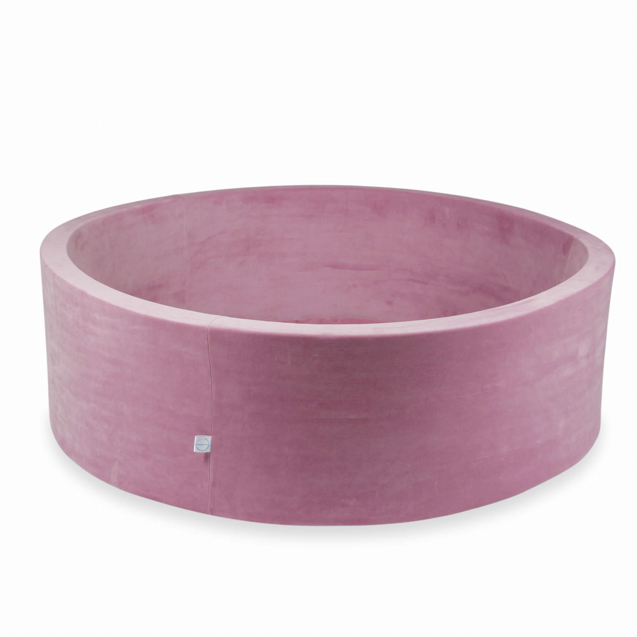 130x40 Samtweiches rosa Bällebad (Bälle nicht enthalten)